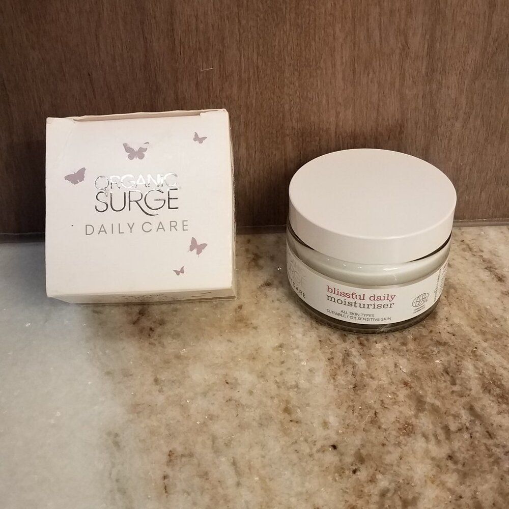 Organic Surge Blissful Daily Moisturiser unisex